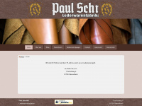 schmalz-lederwarenfabrikation.de Webseite Vorschau