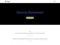 dennisromeiser.com Webseite Vorschau