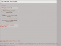 theaterimwalzwerk.de Webseite Vorschau