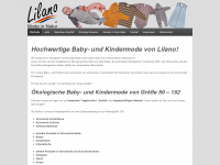 lilano-mode.de Webseite Vorschau