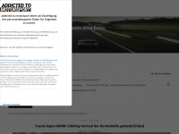 addicted-to-motorsport.de Webseite Vorschau