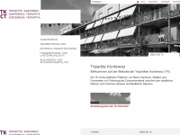 tripartitekonferenz.ch Webseite Vorschau