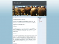 equineinvestigator.wordpress.com Webseite Vorschau