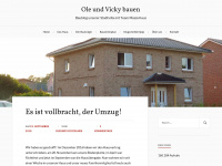oleundvickybauen.wordpress.com Webseite Vorschau
