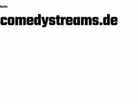 comedystreams.de Webseite Vorschau