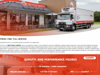 quick-service-logistics.it Webseite Vorschau