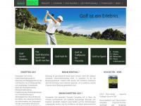 konzeption-golf.de Webseite Vorschau