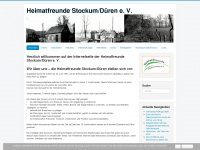 heimatfreunde-stockum-dueren.de Webseite Vorschau