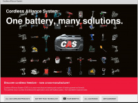 cordless-alliance-system.de Webseite Vorschau