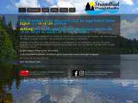 strandbad-windgfaellweiher.de Webseite Vorschau