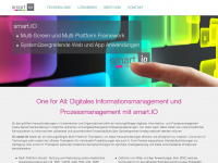 smart-io.info Webseite Vorschau