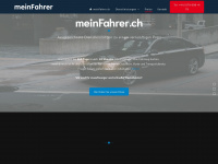 meinfahrer.ch Webseite Vorschau