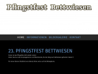 pfingstfest-bettwiesen.ch Webseite Vorschau