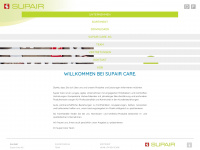 supair-care.ch Webseite Vorschau
