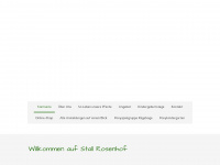 stall-rosenhof.ch Webseite Vorschau