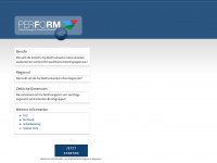 fkm-perform.de Webseite Vorschau
