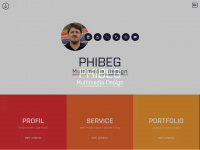 phibeg.de Webseite Vorschau
