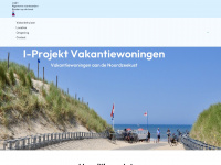 vakantiewoningenaandekust.nl Webseite Vorschau