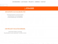 stranger-maschinenbau.com Webseite Vorschau