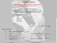 koestler.parapsychologie.ac.at Webseite Vorschau