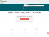 showroommodellen.nl Webseite Vorschau