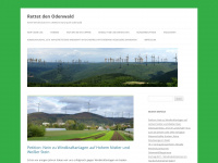 rettet-den-odenwald.de Webseite Vorschau
