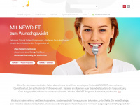 newdiet.ch Webseite Vorschau