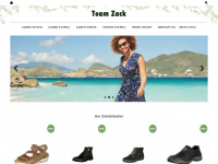 team-zack.de Webseite Vorschau
