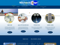 milchwerk-jaeger.com Webseite Vorschau