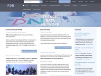 fdn.fr Webseite Vorschau