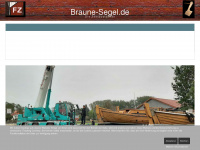 braune-segel.de Webseite Vorschau