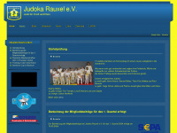 judoka-rauxel.de Webseite Vorschau