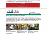 oekohaus-bamberg.de Webseite Vorschau