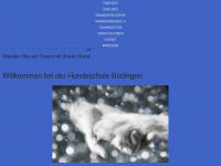 hundeschule-büdingen.de Webseite Vorschau