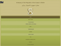 sudanembassy.de Webseite Vorschau