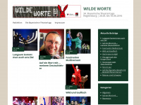 bayerischetheatertageblog.wordpress.com Webseite Vorschau