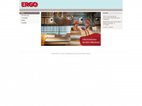 ergo-industrial.at Webseite Vorschau