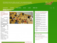 oega.boku.ac.at Webseite Vorschau