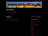zebracarblog.wordpress.com Webseite Vorschau