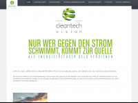 cleantechvision.de Webseite Vorschau