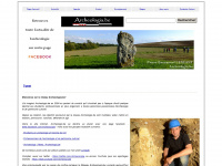 archeologia.be Webseite Vorschau