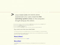 linux-install-cafe.ch Webseite Vorschau