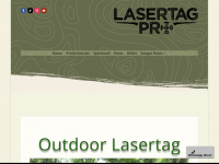 lasertagwels.at Webseite Vorschau