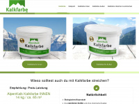 kalkfarbe.com Webseite Vorschau