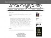 syndrome-poetry.blogspot.com Webseite Vorschau