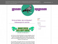 lettersplatter.blogspot.com Webseite Vorschau