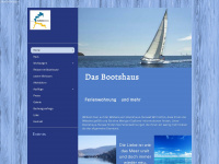 bootshaus-rursee.de Webseite Vorschau