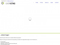 easyvoting.ch Webseite Vorschau