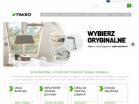 fakro.pl Webseite Vorschau