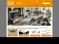 german-furniture-brands.com Webseite Vorschau